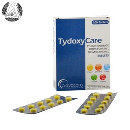 قرص تایدوکسی Tydoxy Care مخصوص عفونت های تنفسی و باکتریایی روده پرندگان (ورق 10 عددی)