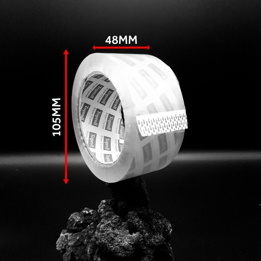 چسب 5 سانت کریستالی 90 یاردی تاپ رول Toproll 
