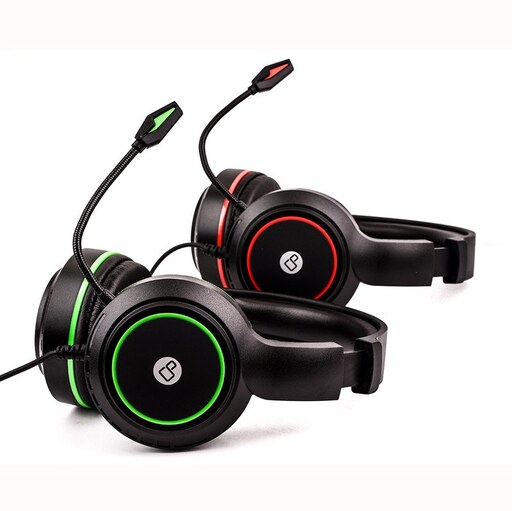هدفون هدست مخصوص بازی پرووان مدل Proone Headphone Gaming PHG 3815 Black Green