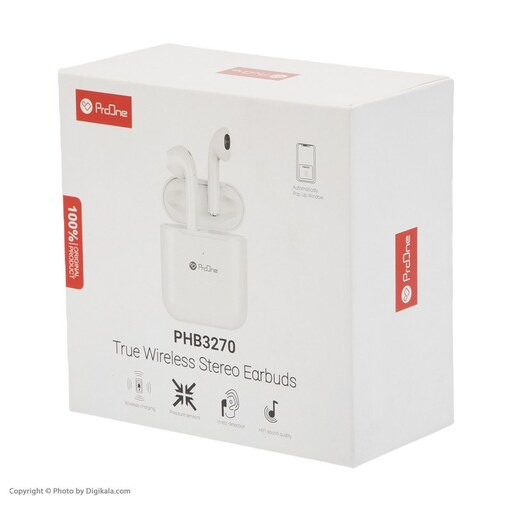هدفون هدست هندزفری بلوتوثی پرووان مدل Proone Headphone Bluetooth White PHB3270