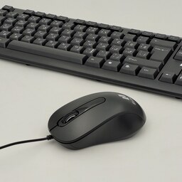 کیبورد و ماوس ایلون مدل Eleven Keyboard Mouse KM400