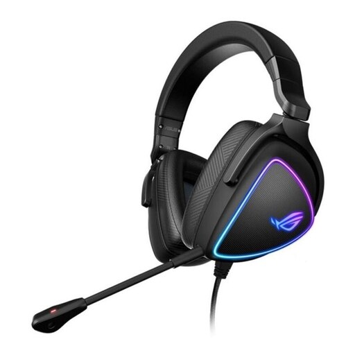 هدفون مخصوص بازی با سیم ایسوس مدل Asus Gaming Headset ROG DELTA S Core