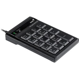 کیبورد ماشین حساب جنیوس مدل Genius NumPad Keyboard 100 Black Wired USB