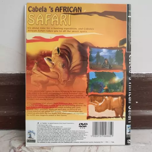 بازی پلی استیشن 2 Cabelas AFRICAN SAFARI 