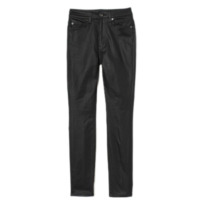 شلوار جین زنانه برند سوئدی H and M سایز 38 اروپایی رنگ مشکی شلوار جین اچ اند ام شلوار اچ اند ام 