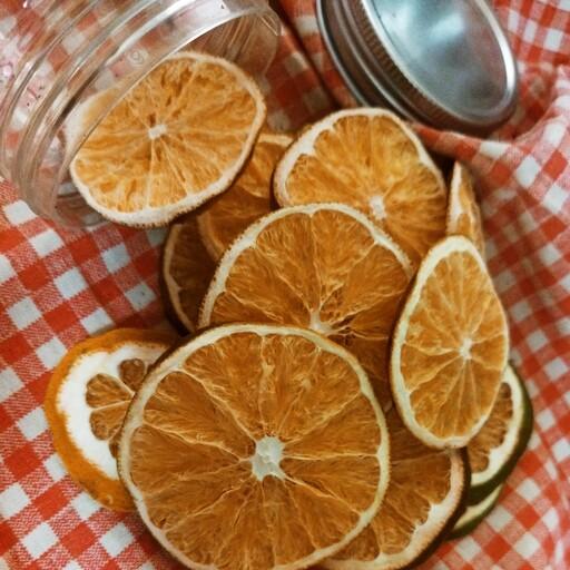 چیپس طبیعی پرتقال خانگی وکاملا ارگانیک مامان سمیه