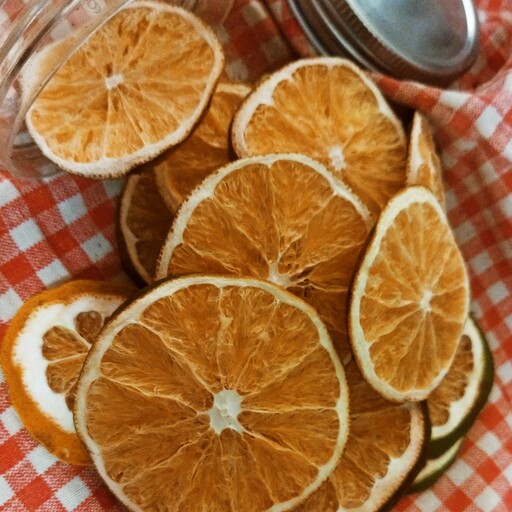 چیپس طبیعی پرتقال خانگی وکاملا ارگانیک مامان سمیه