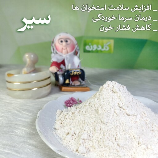 پودر سیر  خالص درجه 1 (100 گرم)- پودر سیر گلدونه - عطاری گلدونه