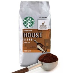 پودر قهوه اسپرسو استارباکس هوُس بِلِند 200گرمی starbucks house blend 200g