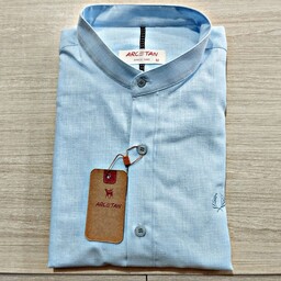 پیراهن مردانه کنفی نخ پنبه یقه دیپلمات در 8 رنگ XXL، XL، L، M