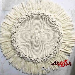 رومیزی مکرومه