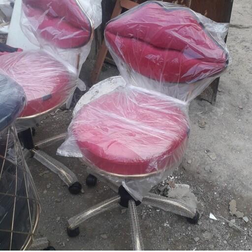 صندلی گردان جکدار شیک در رنگبندی و متنوع هزینه ارسال به صورت پسکرایه 