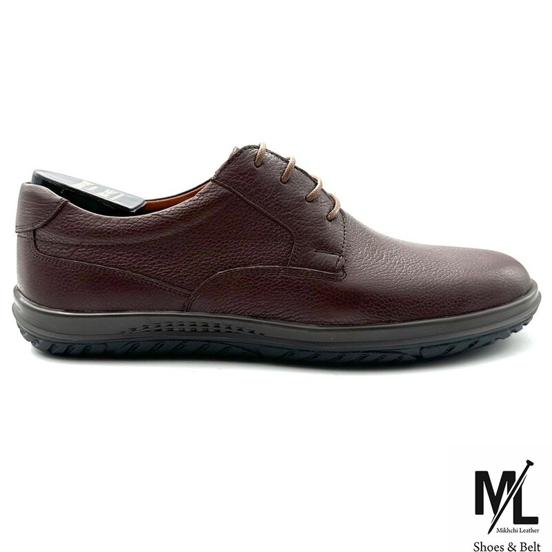 کفش ارتوپدیک طبی مردانه کلاسیک چرم طبیعی کد M8 چرم میخچی