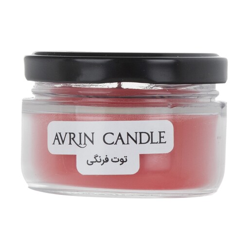 شمع معطر مدل مانیا رایحه توت فرنگی