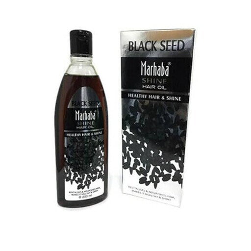 روغن سیاه دانه مرحبا اورجینال 200 میل احیاء کننده و مغذی موی سر.توضیحات کامل خوانده شود 