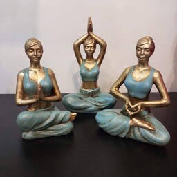 مجسمه یوگا سه تایی
