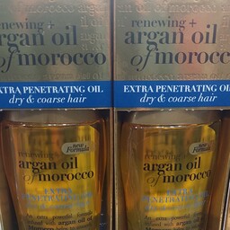 روغن مو آرگان او جی ایکس مناسب انواع مو ا OGX Renewing Argan Oil of Morocco All Hair Types 100ml