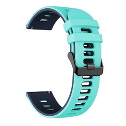 بند سیلیکونی مدل Silic 2color مناسب برای ساعت هوشمند  Honor Watch ES