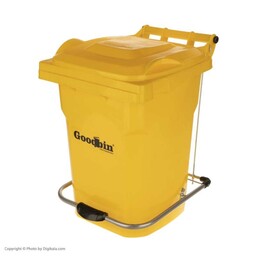 سطل زباله پدالی گودبین حجم40 لیتر - دارای رنگبندی