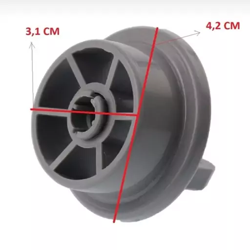 چرخ سبد ماشین ظرفشویی بکو دوو اسنوا آرچیلیک و دیگر  ماشین های ظرفشویی 