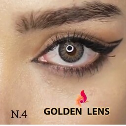 لنز طوسی با بافت طبیعی و جذاب از برند گلدن لنز ساخت کشور کره جنوبی  بدون حساسیت و خستگی gry3