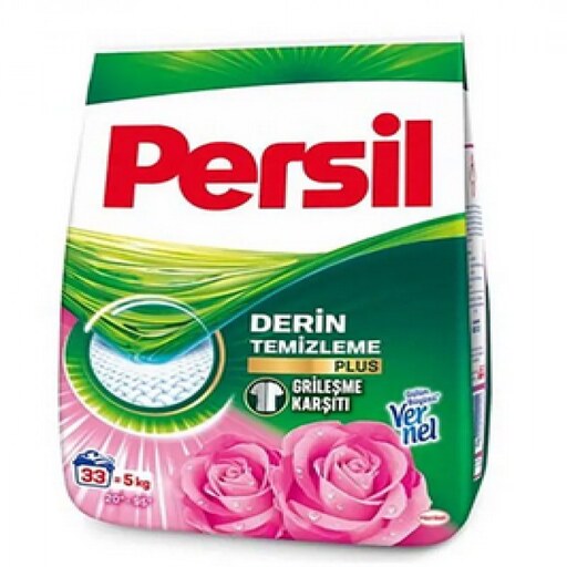 پودر ماشین لباسشویی پرسیل (Persil) Persil با رایحه گل رز حجم 5 کیلو گرم