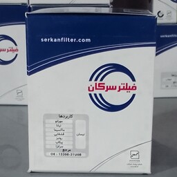 فیلتر روغن ماکسیما سرکان کد 7163 کد فنی 31U00