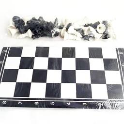 شطرنج مقوایی با بسته بندی سلفونی