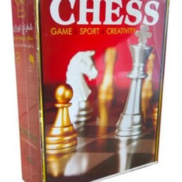 شطرنج کاغذی با بسته بندی جعبه ای