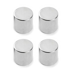 آهنربا نئودیمیوم 10x10mm میلیمتر سوپر مگنت استوانه بسته 4 عددی-یک سانتی چترا