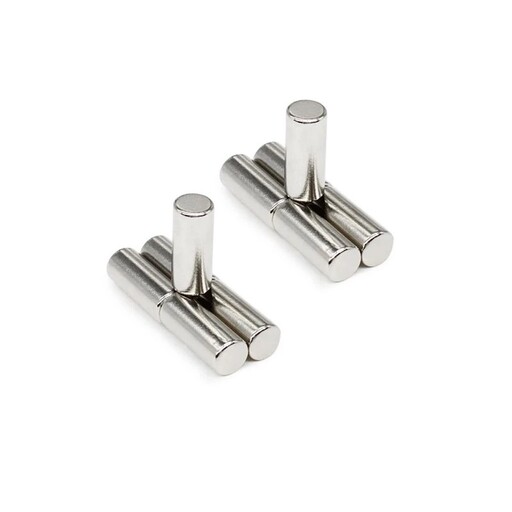 آهنربا نئودیمیوم 4x10mm میلیمتر سوپر مگنت استوانه بسته 5 عددی چترا