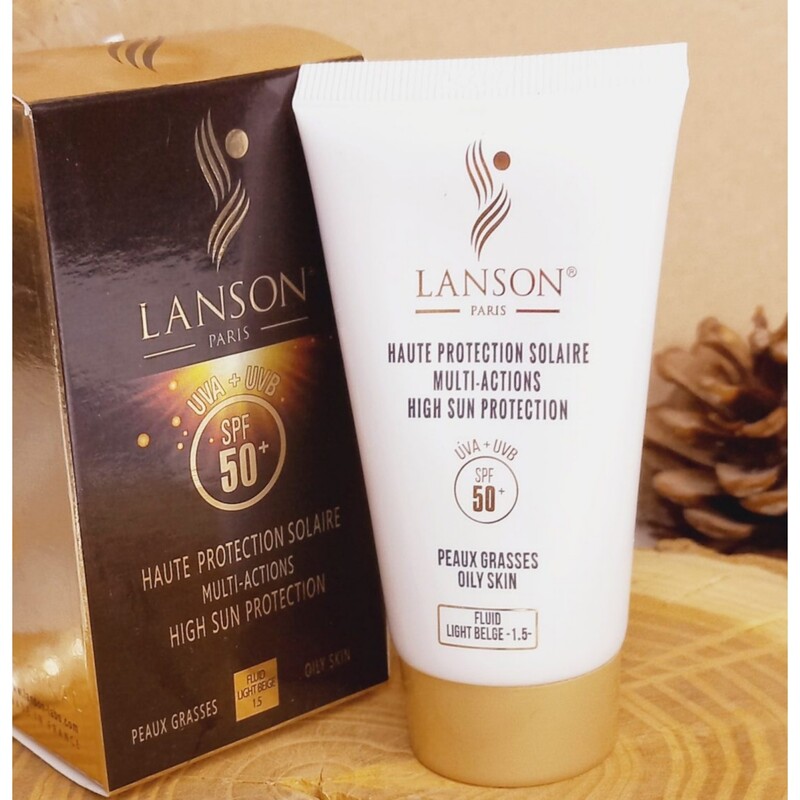 ضد آفتاب کرم پودری لانسون اصلی LANSON SPG50