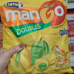 آبنبات با طعم انبه (Mango) باشیره انبه برند سینتو (CINTU) 645 گرمی (اورجینال)