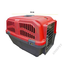 باکس سگ و گربه مدل پانیتو رنگ قرمز سایز3 