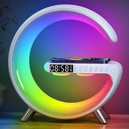 اسپیکر شارژر وایرلس چراغ خواب رقص نور هوشمند چندکاره
