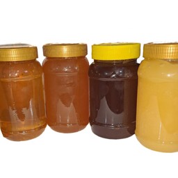 پک ویژه 4 نوع عسل( هدیه روز پدر و مرد  )