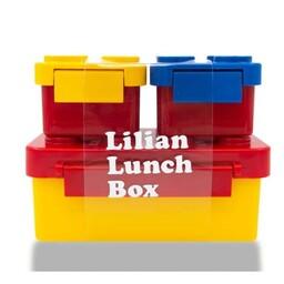 ظرف غذای کودک 3تکه لیلیان مدل پازل