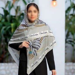 روسری نخی پاییزه منگوله دار قواره 140 طرح نگار برند سیا اسکارف (ارسال رایگان)