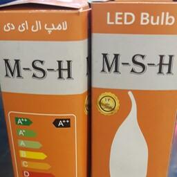 لامپ شمعی سه حالته برندMSH دارای ضمانت یکساله و7وات کم مصرف