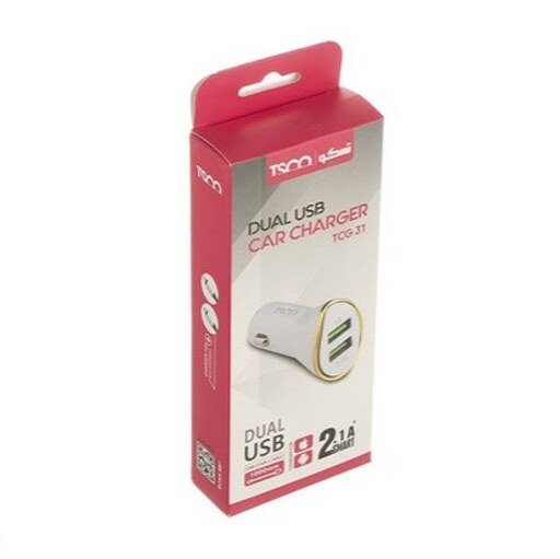 شارژر فندکی تسکو مدل TCG 31 به همراه کابل microUSB