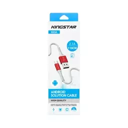 کابل تبدیل USB به microUSB کینگ استار مدل K65A طول 1.1 متر