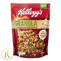 گرانولا رژیمی شکلات سفید و پسته کلاگز 300 گرمی kelloggs

