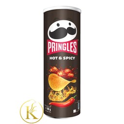 چیپس پرینگلز با طعم فلفلی تند 165 گرمی pringles

