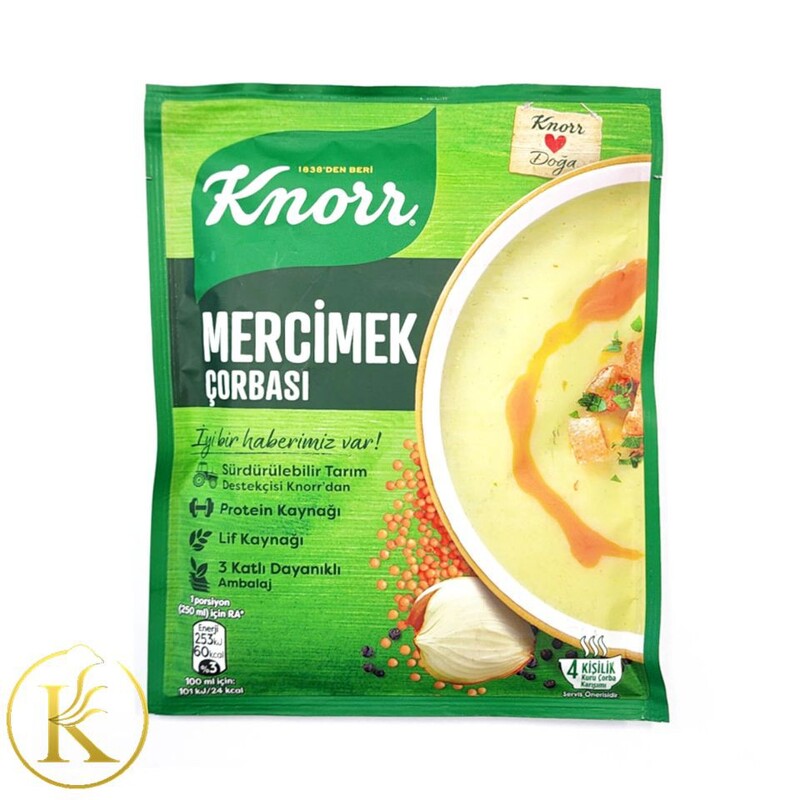 سوپ عدس کنور(76گرم) Knorr

