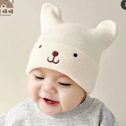 کلاه بافت مناسب نوزادی تا 2 سال