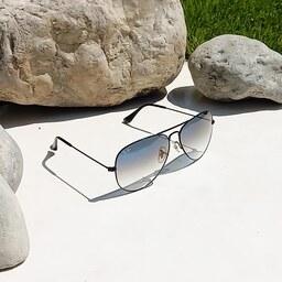 عینک آفتابی ray ban ریبن مدل 3026 آبی های لایت  بدنه مشکی کد 29