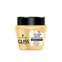 ماسک مو طلایی GLISS گلیس مناسب موهای حساس و آسیب دیده 300 میل