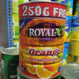 پودر شربت پرتقال خارجی مارک رویال تولید کشور امارات متحده عربی 3 کیلویی