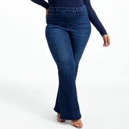 شلوار جین سایز بزرگ کمر کشی بوتکات و راحت قد 105 تا ،110 