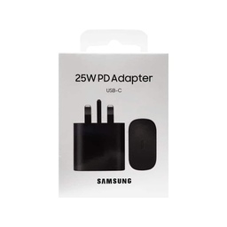کلگی شارژر  25 واتی سامسونگ رنگ مشکی مدل SAMSUNG 25W PD Adapter USB-C